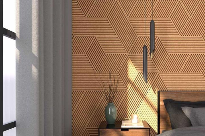 3D Cork Wall Panels-DecorMania