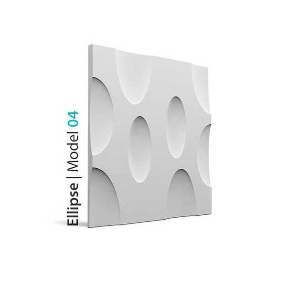 3D Wall Panel – ELLIPSE - Gypsum Panels | DecorMania