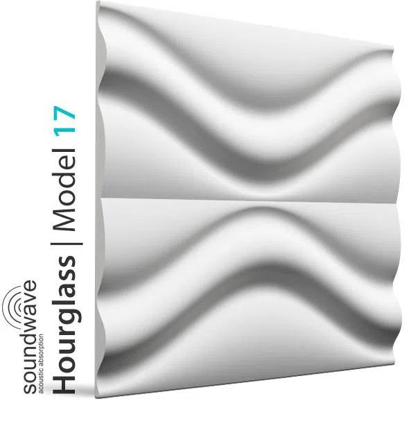 3D Wall Panel - HOURGLASS - Gypsum Panels | DecorMania