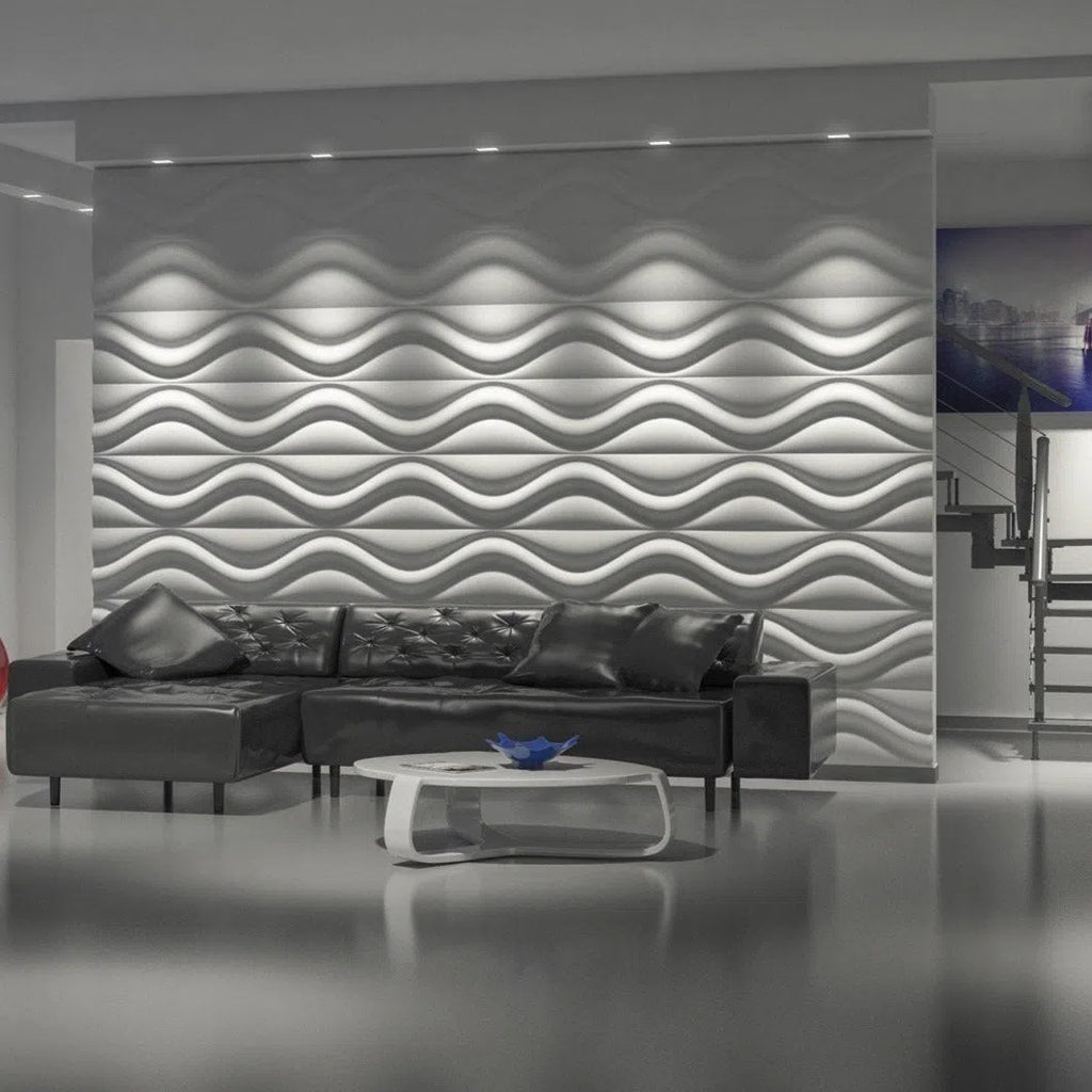 3D Wall Panel - HOURGLASS - Gypsum Panels | DecorMania