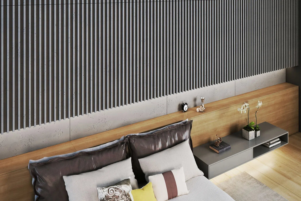 Concrete 3D Wall Panel RIFT S - 3D Concrete Panels | DecorMania