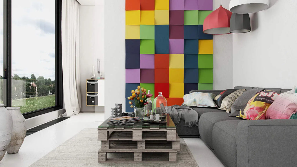 CUBIC Acoustic soft 3D wall panel - 3D Wall Panels | DecorMania