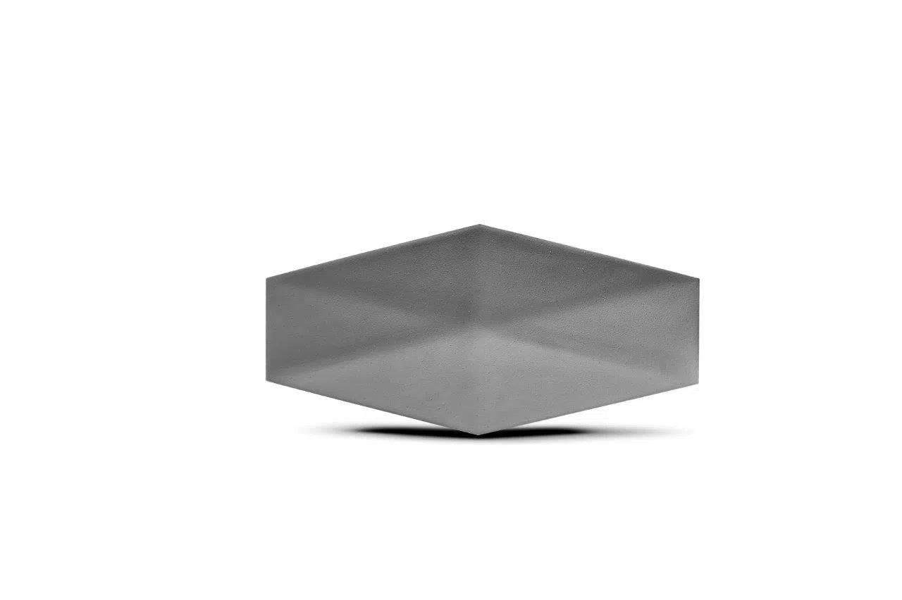 Gypsum 3D Tile DIAMOND Dark Grey - 3D Gypsum Tiles | DecorMania
