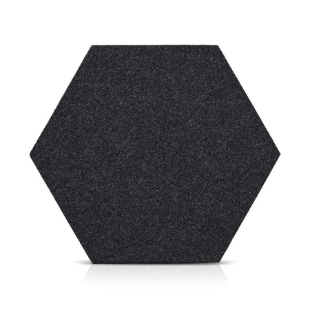 HEXA Felt 2D Panel - BLACK - Felt 3D Panels | DecorMania