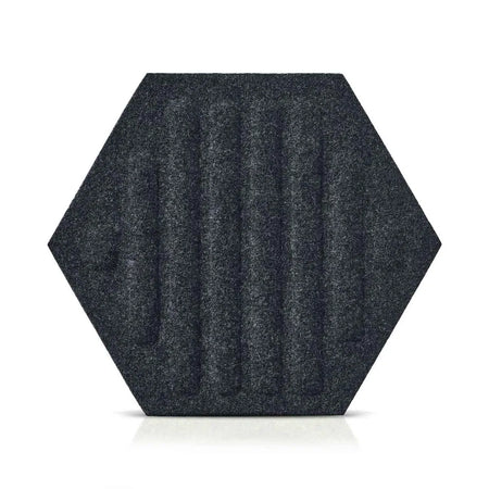 HEXA RIFT Felt Panel - BLACK - Felt 3D Panels | DecorMania