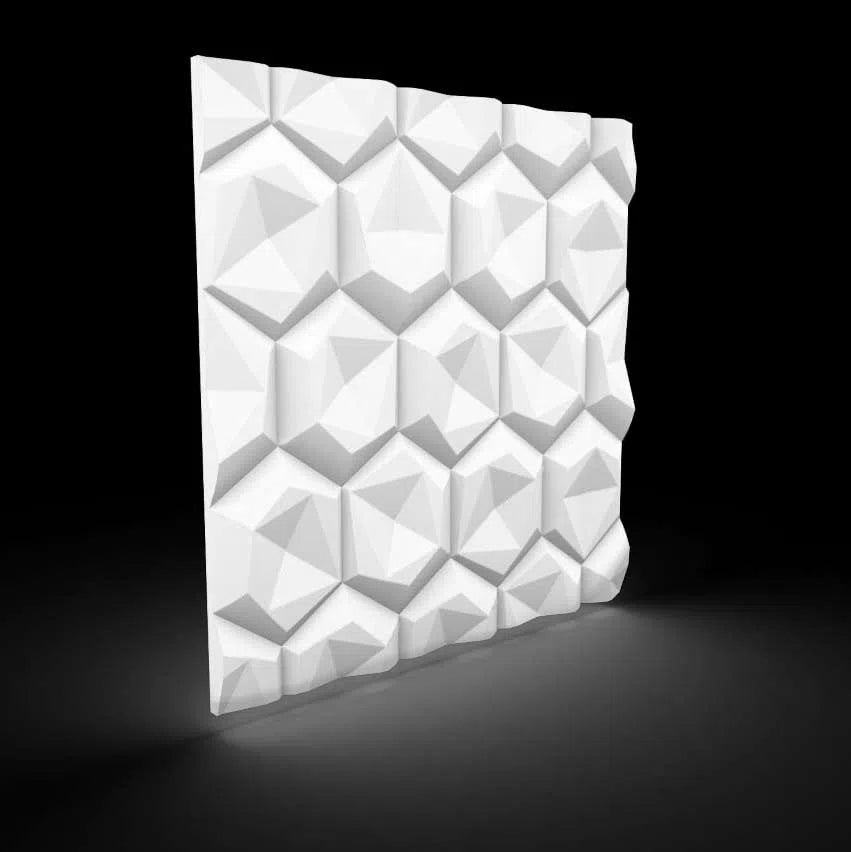 HEXAGON 3D Wall Panel Model 08 - 3D Polystyrene Wall Panels | DecorMania