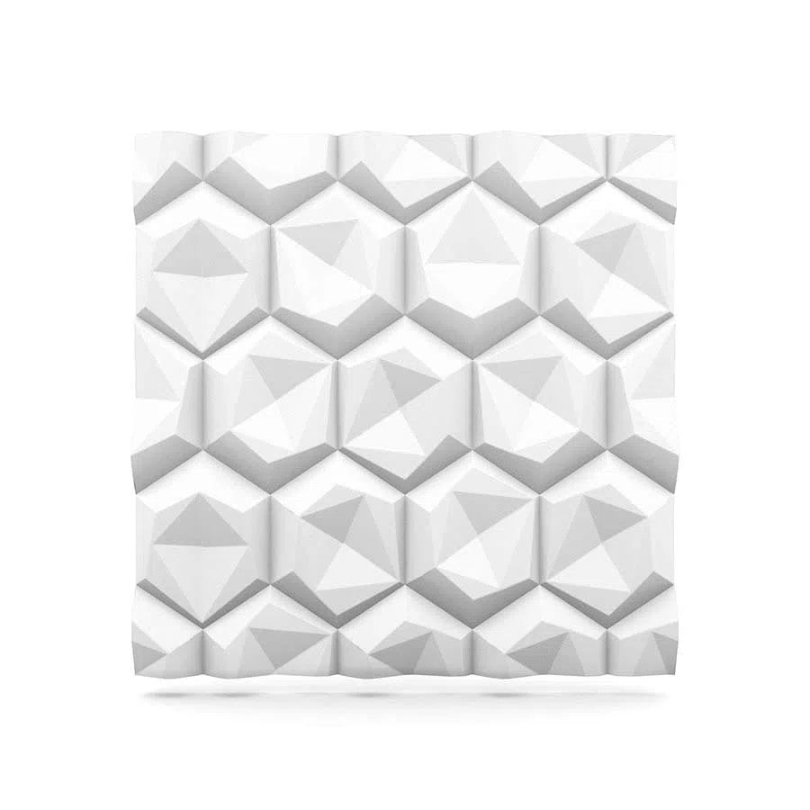 HEXAGON 3D Wall Panel Model 08 - 3D Polystyrene Wall Panels | DecorMania