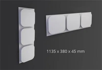 ICON 3D WALL PANEL 1PC - Arstyl Panels | DecorMania