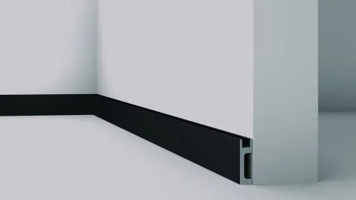 IL10 2M BLACK WALLSTYL SKIRTING BOARD - Covings | DecorMania