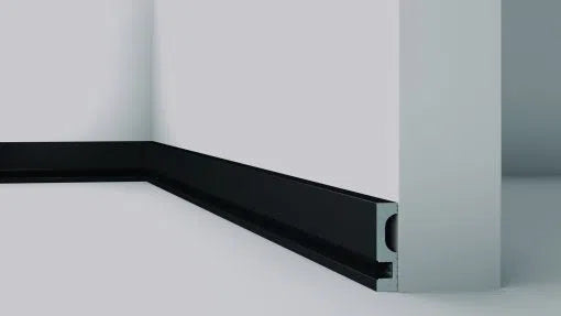 IL11 2M BLACK WALLSTYL SKIRTING BOARD - Covings | DecorMania