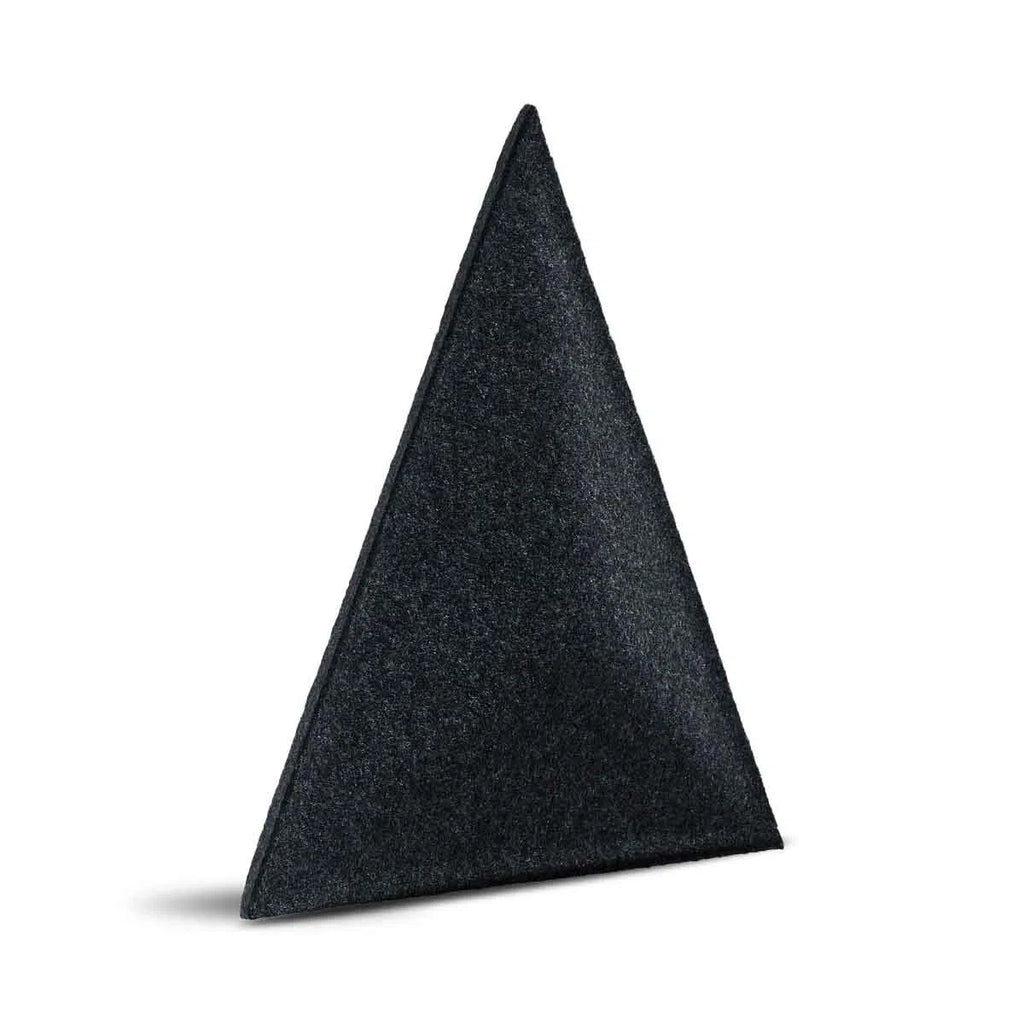 PYRAMID Felt Panel - BLACK - Felt 3D Panels | DecorMania