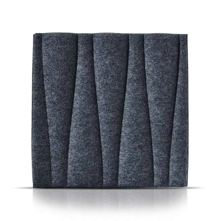 SANDGLASS Felt Panel - GREY - Felt 3D Panels | DecorMania