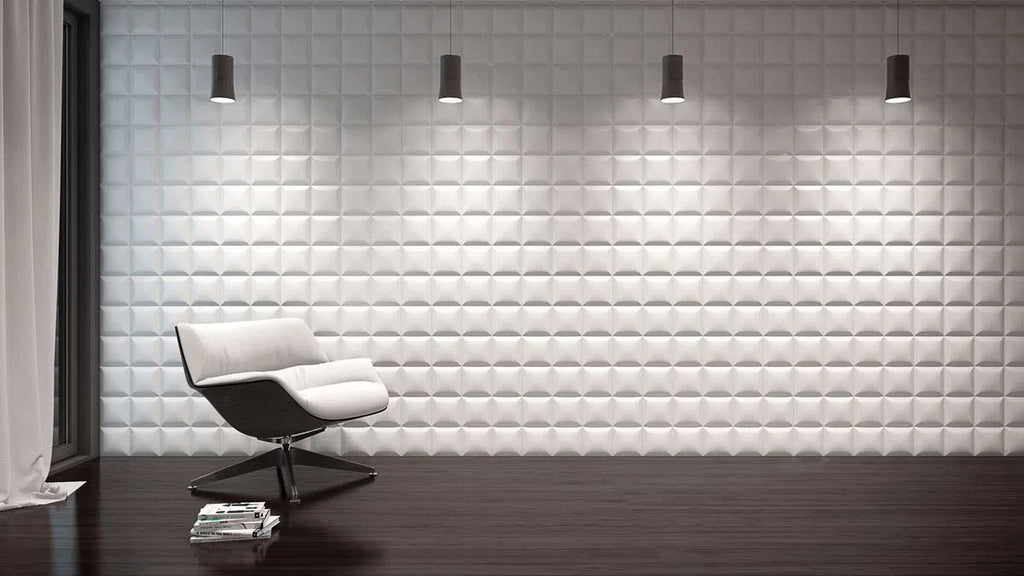 SQUARE 3D WALL PANEL 1PC - Arstyl Panels | DecorMania