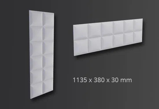 SQUARE 3D WALL PANEL 1PC - Arstyl Panels | DecorMania