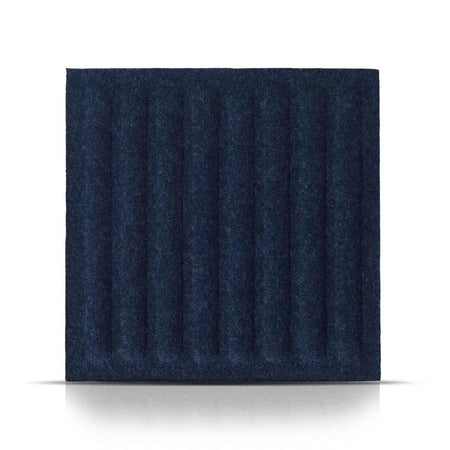 SQUARE RIFT Felt Panel - NAVY - Felt 3D Panels | DecorMania