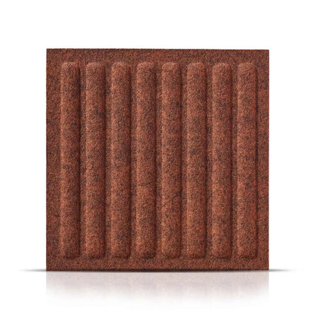 SQUARE RIFT Felt Panel - RUSTY - Felt 3D Panels | DecorMania