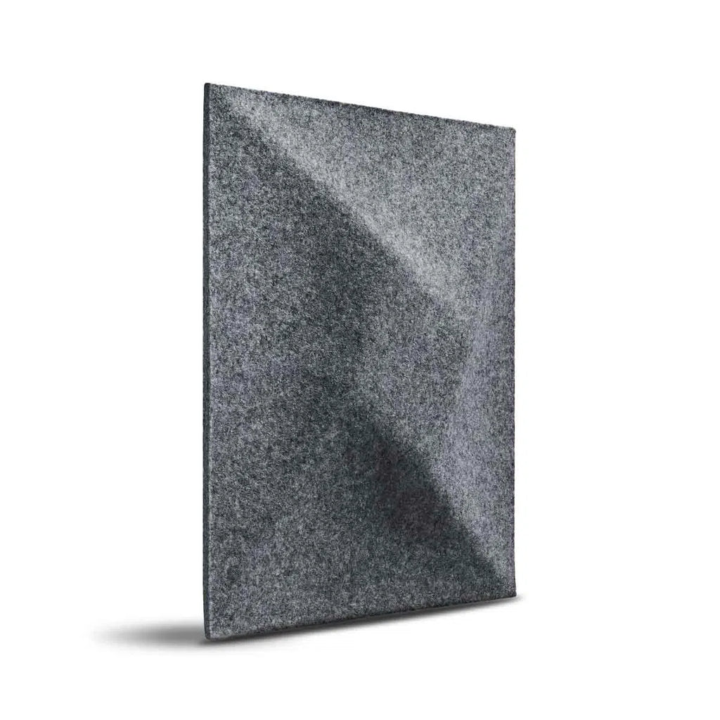 TWIST Felt Panel - GREY - Felt 3D Panels | DecorMania