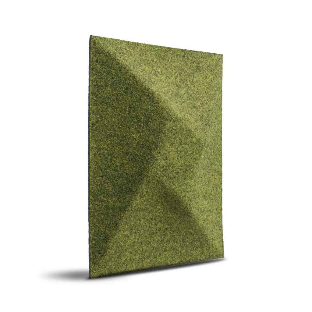 TWIST Felt Panel - OLIVE - Felt 3D Panels | DecorMania